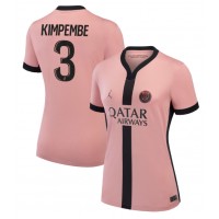 Paris Saint-Germain Presnel Kimpembe #3 Tredjedrakt Dame 2024-25 Kortermet